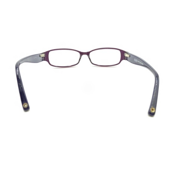 Coach Bernice 844 Translucent Purple Eyeglasses Frames 51-15 135 Designer Women - Picture 5 of 12